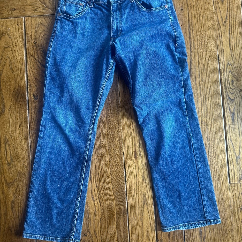 Wrangler Retro Relaxed Boot Men's Blue Jeans